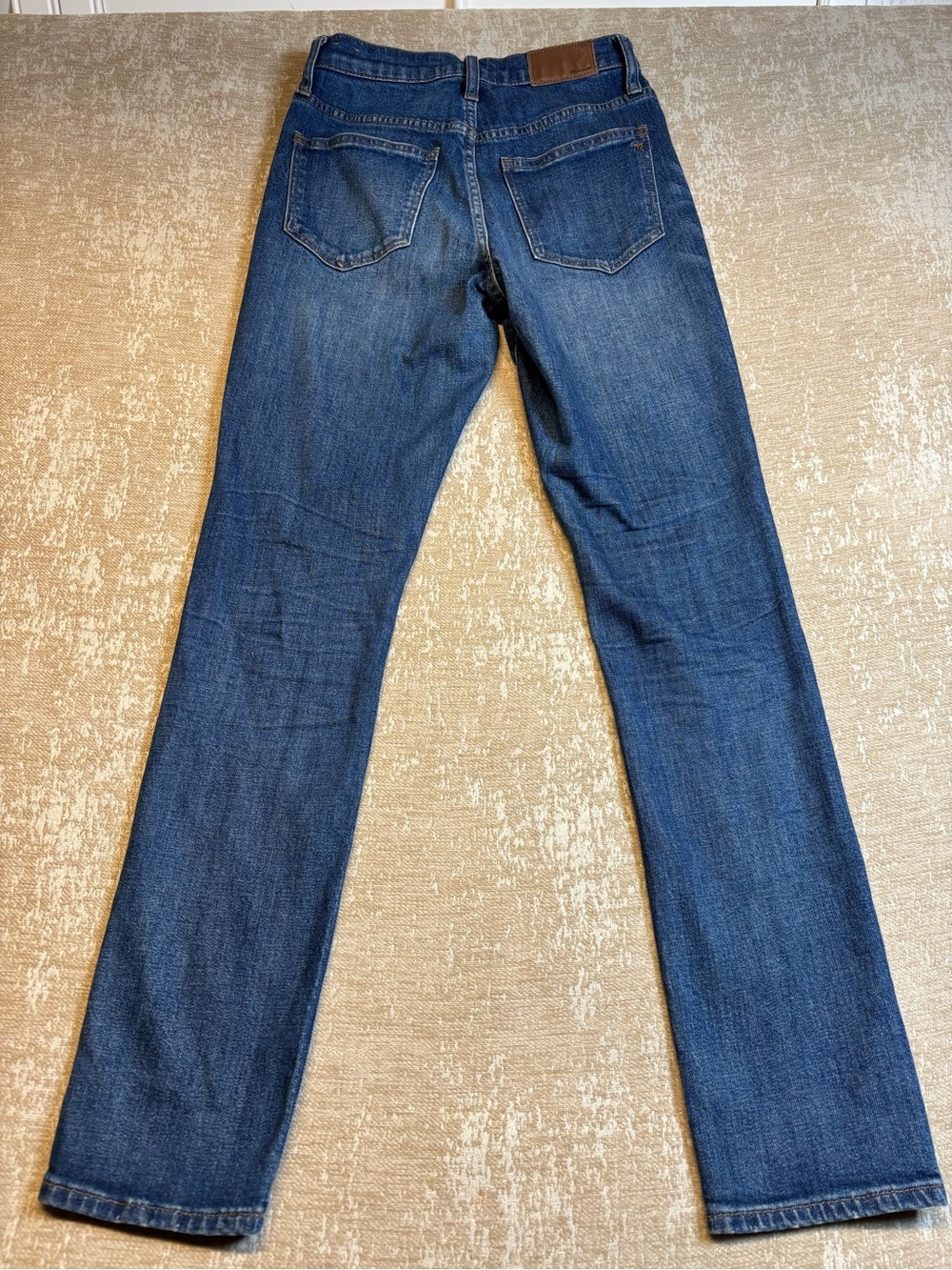 🏷️ Madewell The High-Rise Slim Boy-Jean Medium Wash Denim Size 23 - Picture 14 of 16